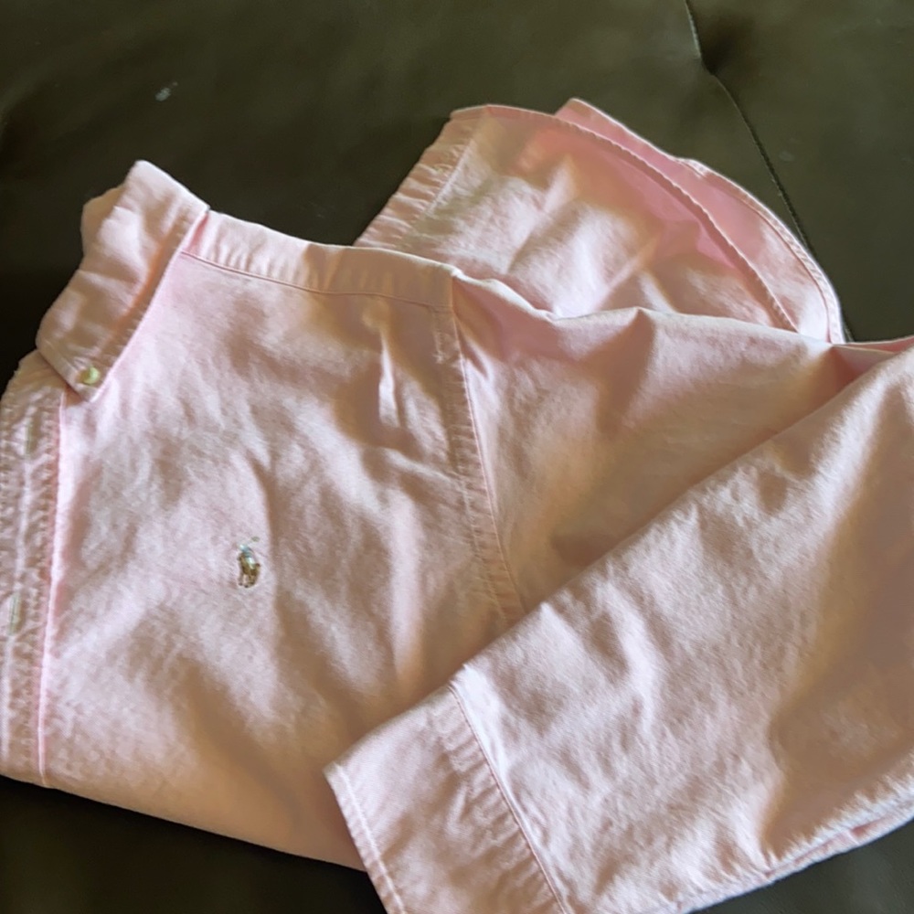 Pink Ralph Lauren dress shirt sz 18